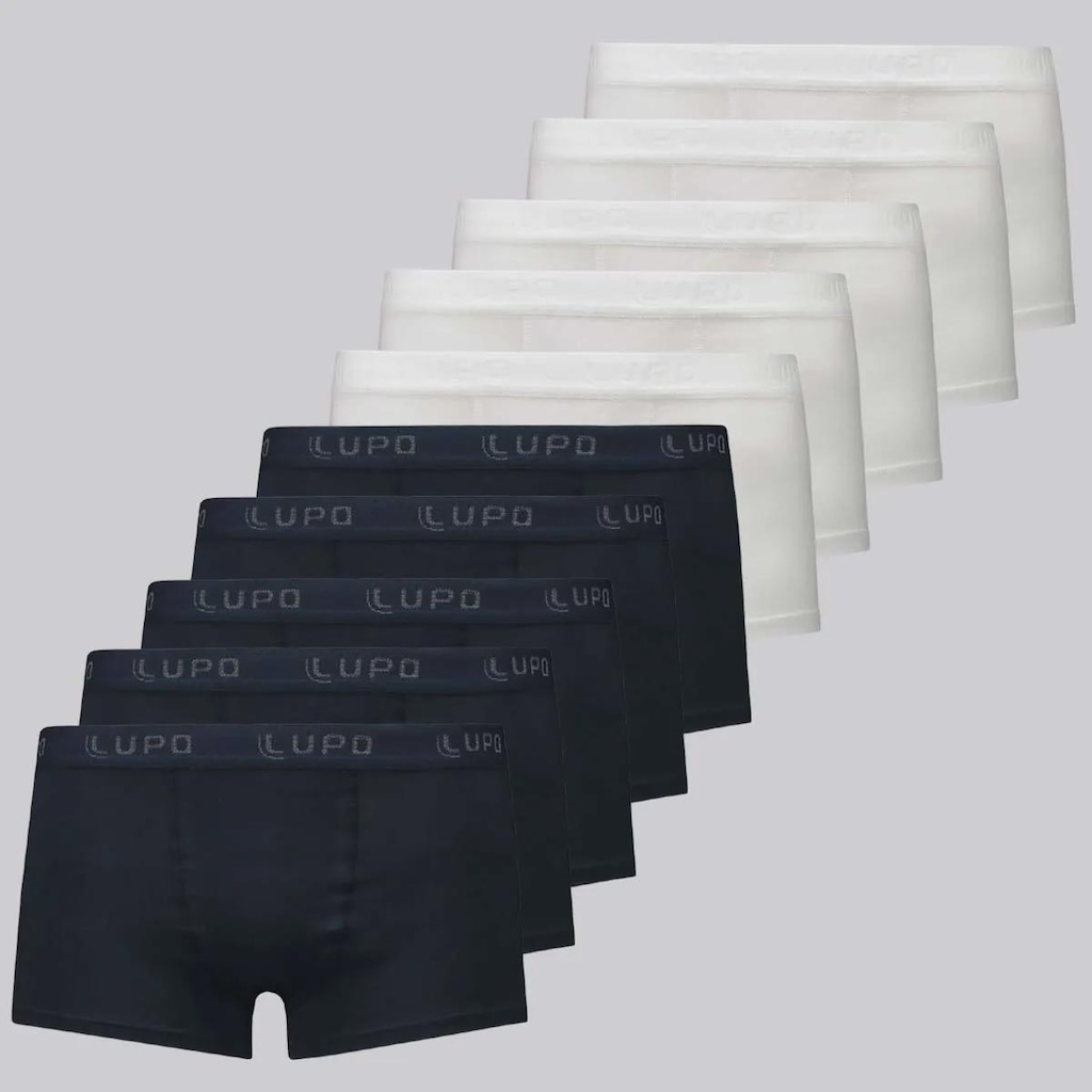 Cueca Sunga Lupo Algodão 10 Unidades