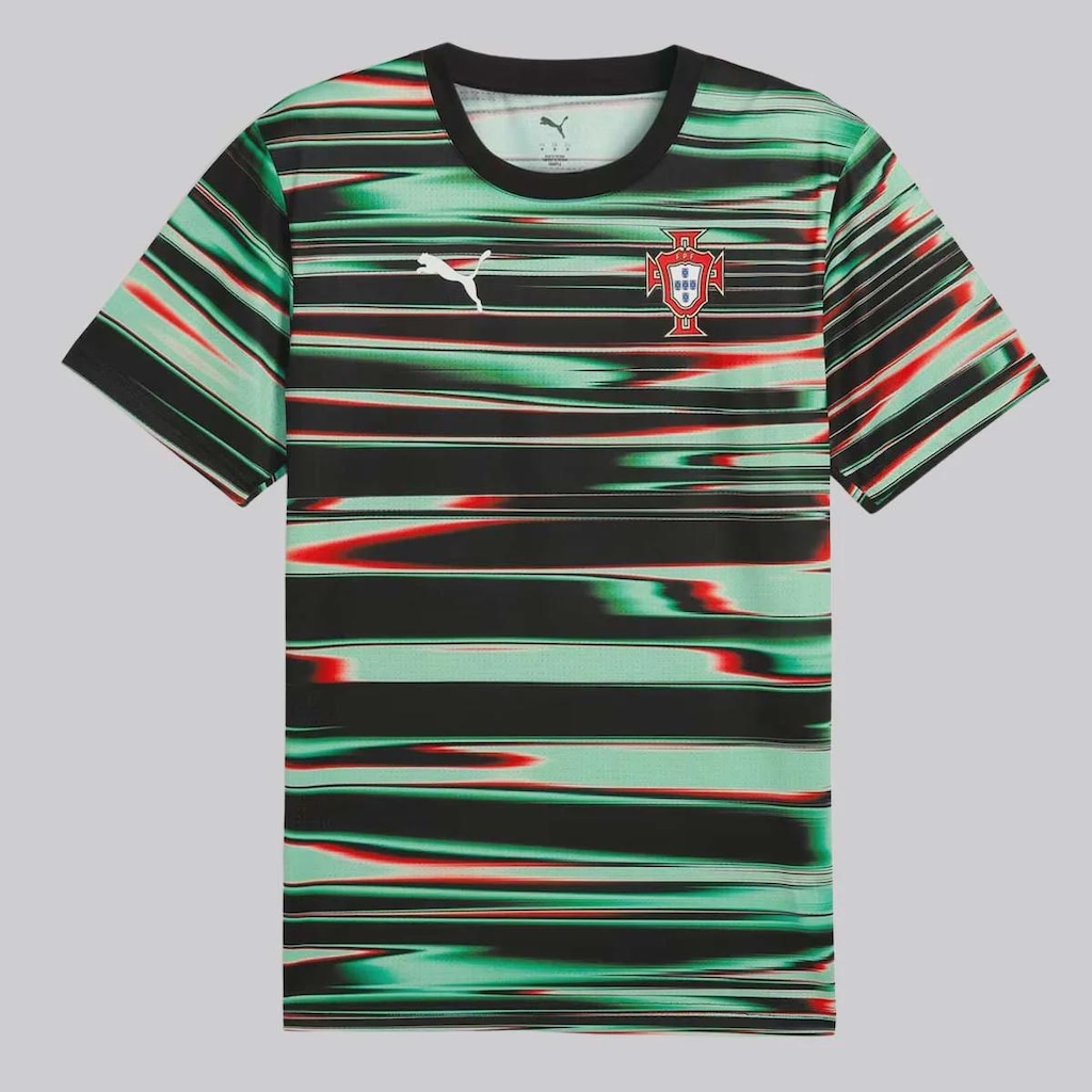 Camisa Puma Portugal Pré-jogo 2025 - Masculina