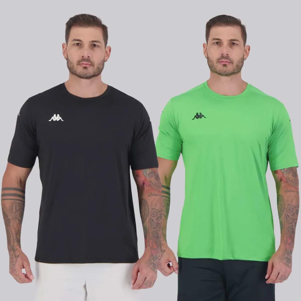 Camiseta Kappa Lawson - Masculina - 2 Unidades