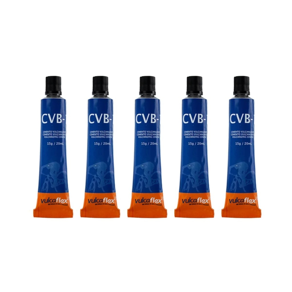 Cola P/ Remendo Reparo Câmara De Ar Bicicleta Moto 15g - 5 Unidades