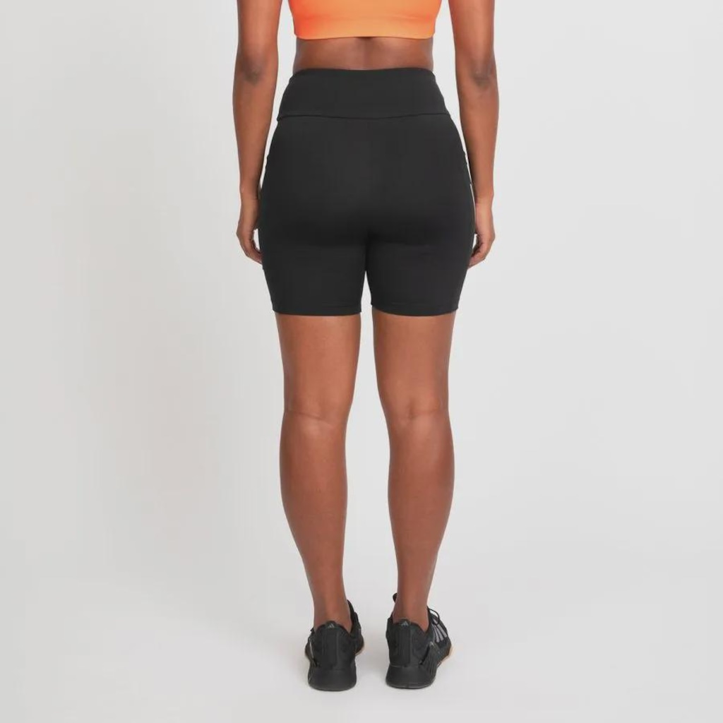 Shorts adidas 3 Listras Com Bolso - Feminino