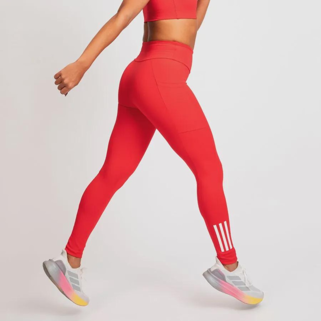 Imagem 2 do produto Calça Legging adidas 3 Listras Com Bolso - Feminina