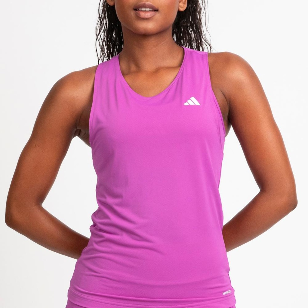 Imagem 5 do produto Camiseta Regata adidas Own The Run 3 Listras Tank - Feminina