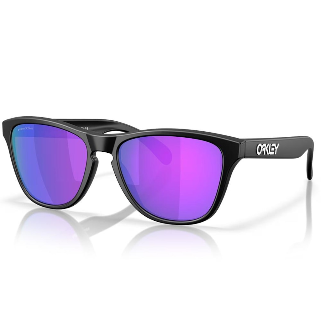 Óculos de Sol Oakley Frogskins S Matte Black Prizm- Unissex