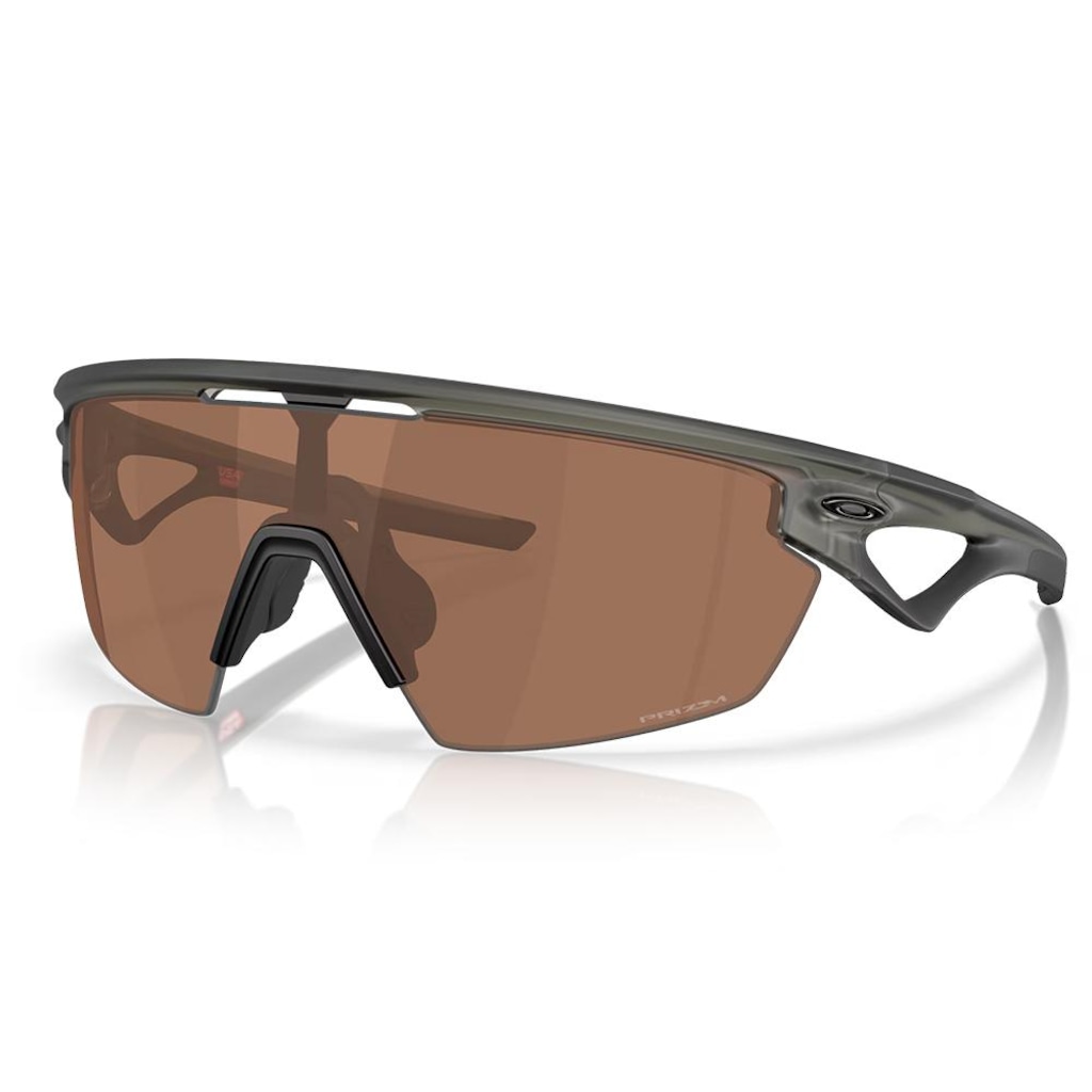 Óculos de Sol Oakley Sphaera Matte Olive Ink Prizm Tungsten - Unissex