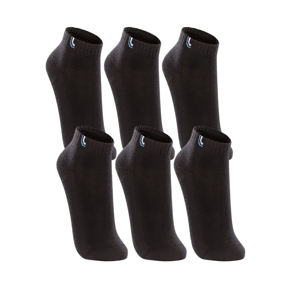 Meia Cano Curto Lupo AU Walk - 3 Pares - Unissex