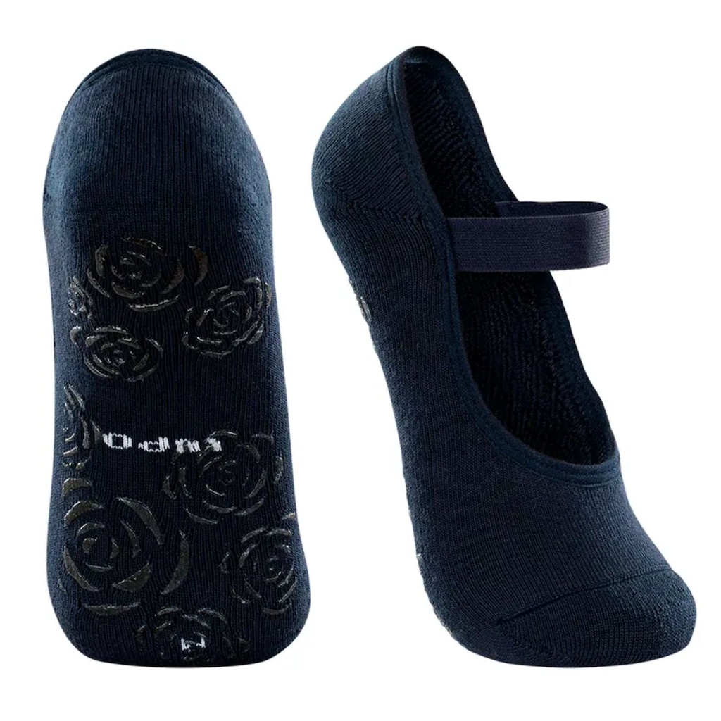 Meia Sapatilha Lupo AF Anti-Derrapante 37 ao 39 - Feminina