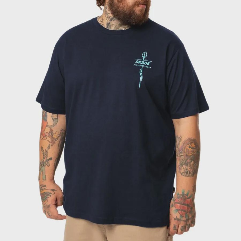 Camiseta Okdok Big King Of Seas - Masculina