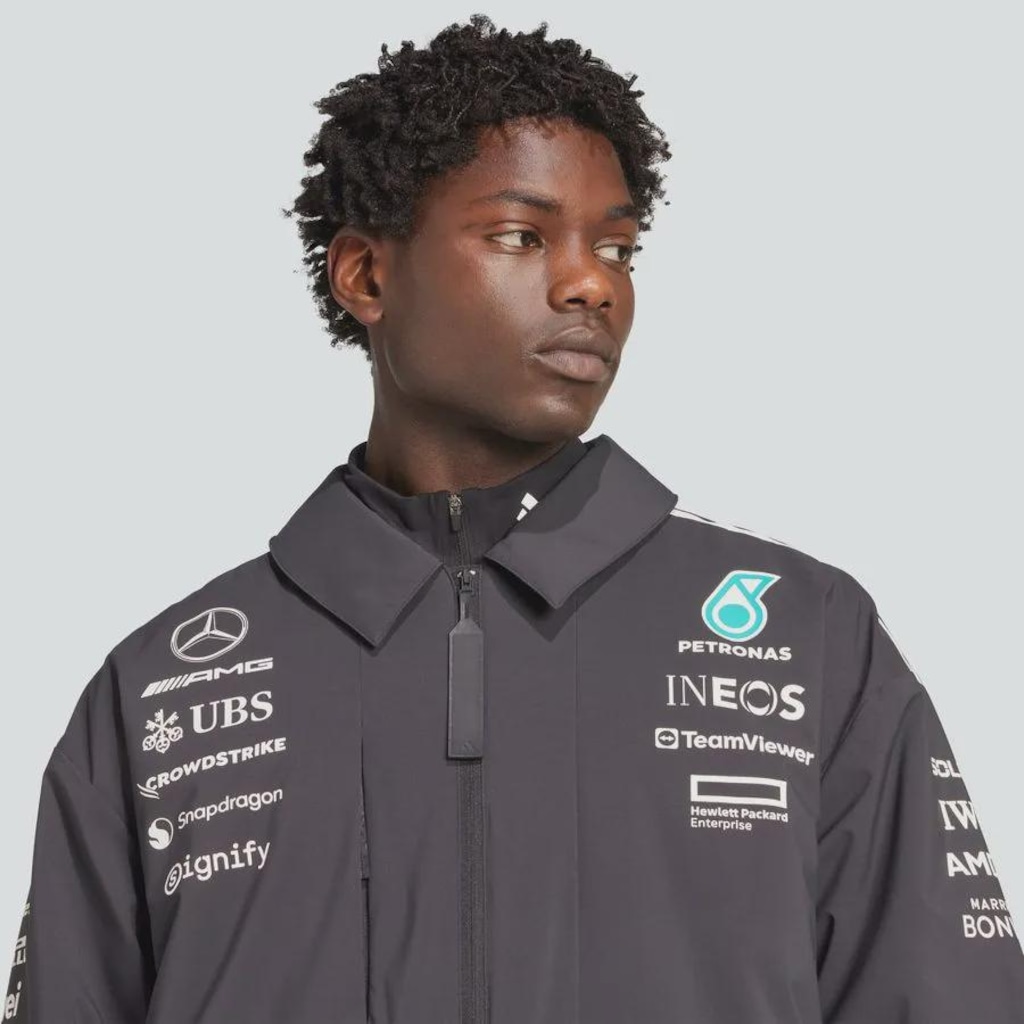 Jaqueta adidas Mercedes AMG Petronas Fórmula 1 Team - Masculina - Foto 1