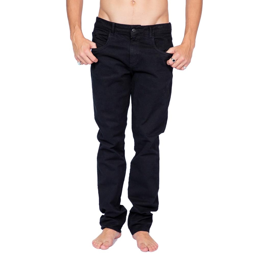 Calça Rip Curl Sarja Color Black - Masculina