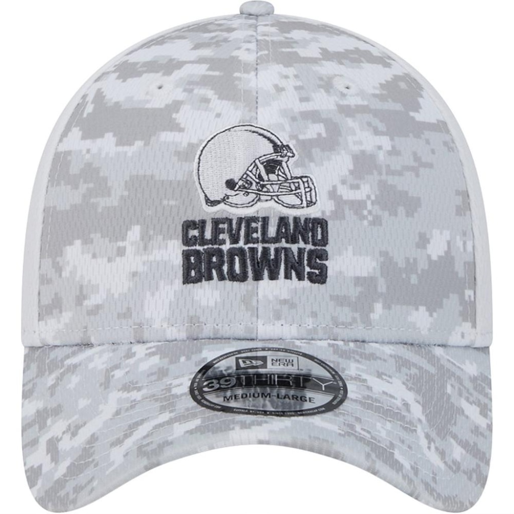 Boné Aba Curva New Era 3930 Cleveland Browns NFL Salute to Service 24 - Adulto