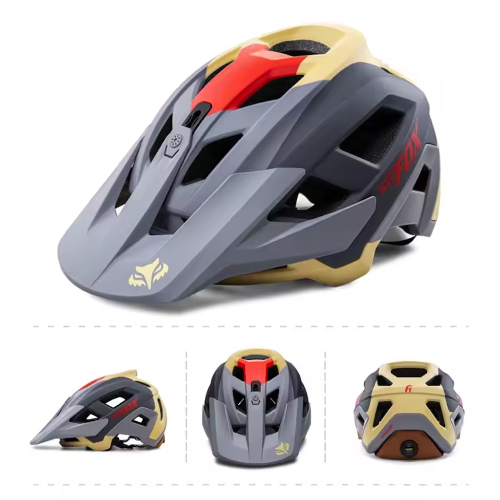 Imagem 5 do produto Capacete para Ciclismo Gold Sports Fox Fast MTB Tamanho Ajustável