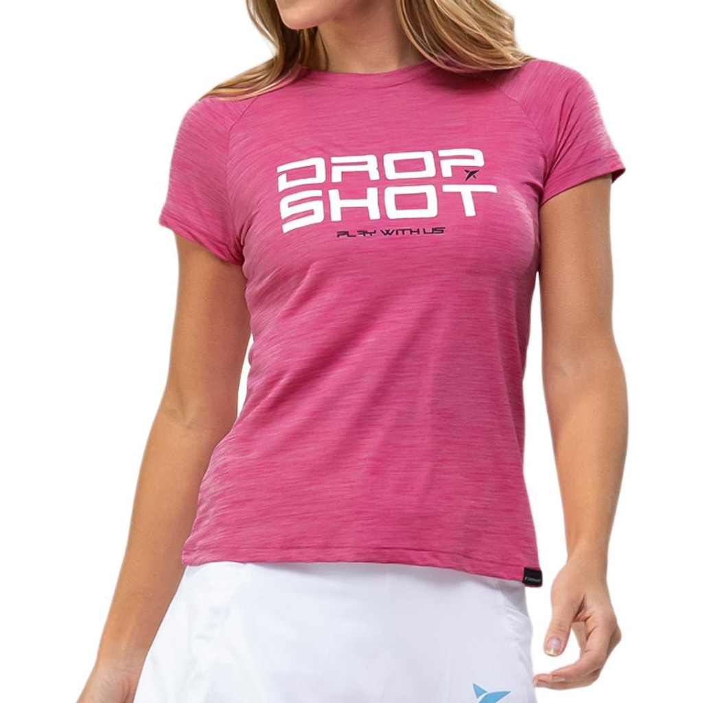 Camiseta Drop Shot Baby Look Enjoy 3.0 - Feminina