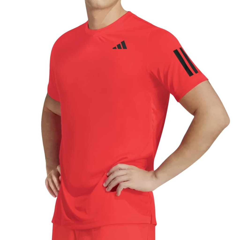 Camiseta Adidas Club Tennis Climacool 3s - Masculina - Foto 1