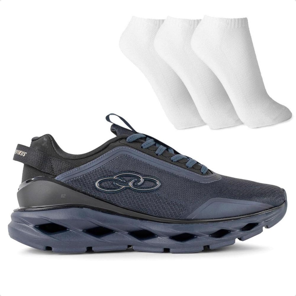 Tênis Olympikus Beats + 3 Pares De Meias - Masculino