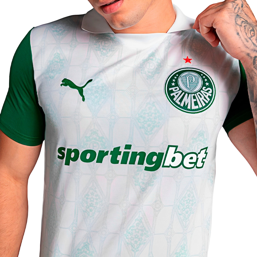 Imagem 4 do produto Camisa do Palmeiras II 25 Puma Masculina Torcedor
