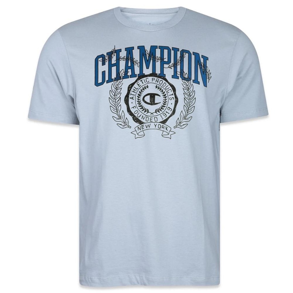 Camiseta Champion College Stamp Silk - Masculina