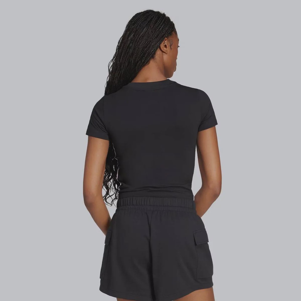 Imagem 3 do produto Cropped Adidas 3 Stripes - Feminino