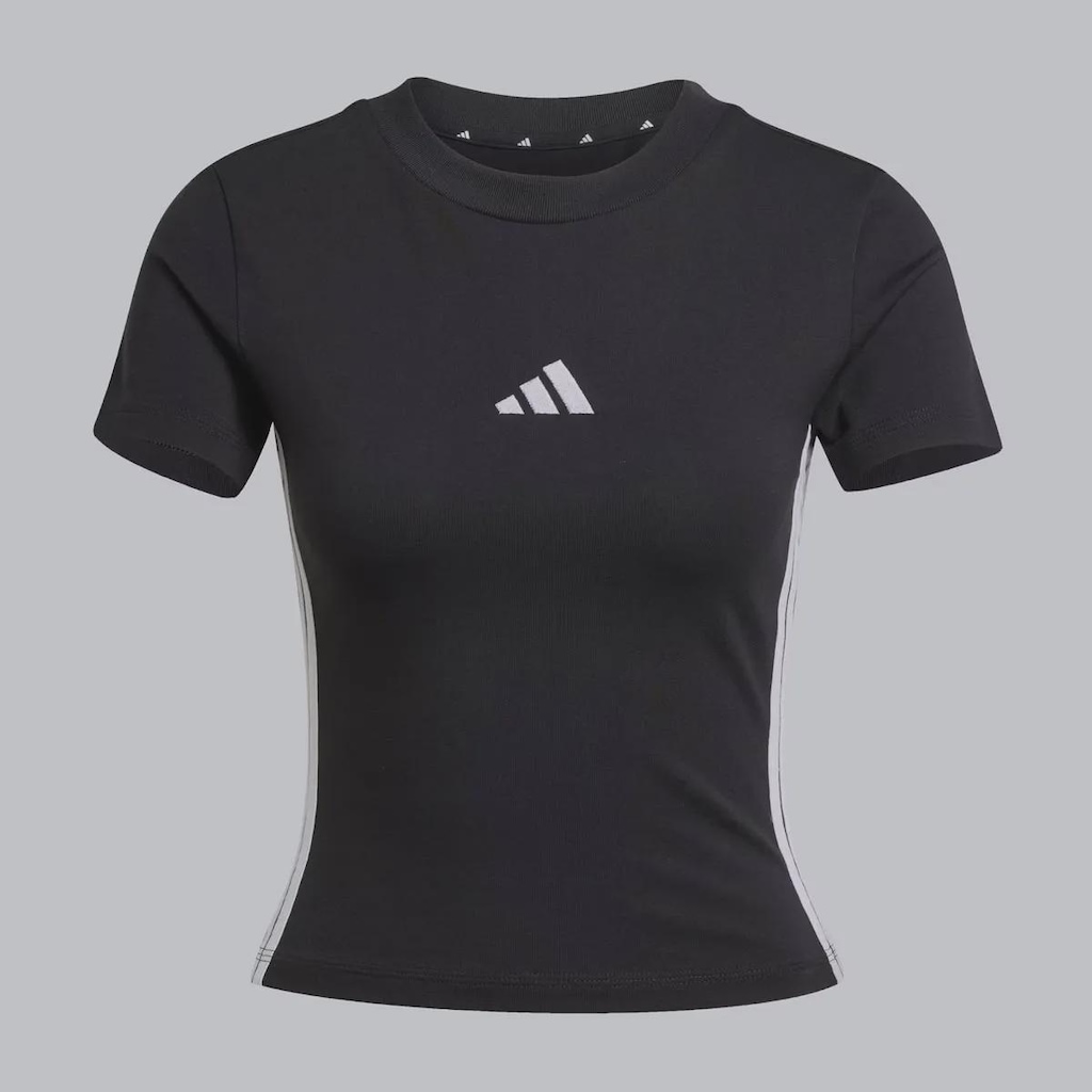 Imagem 4 do produto Cropped Adidas 3 Stripes - Feminino