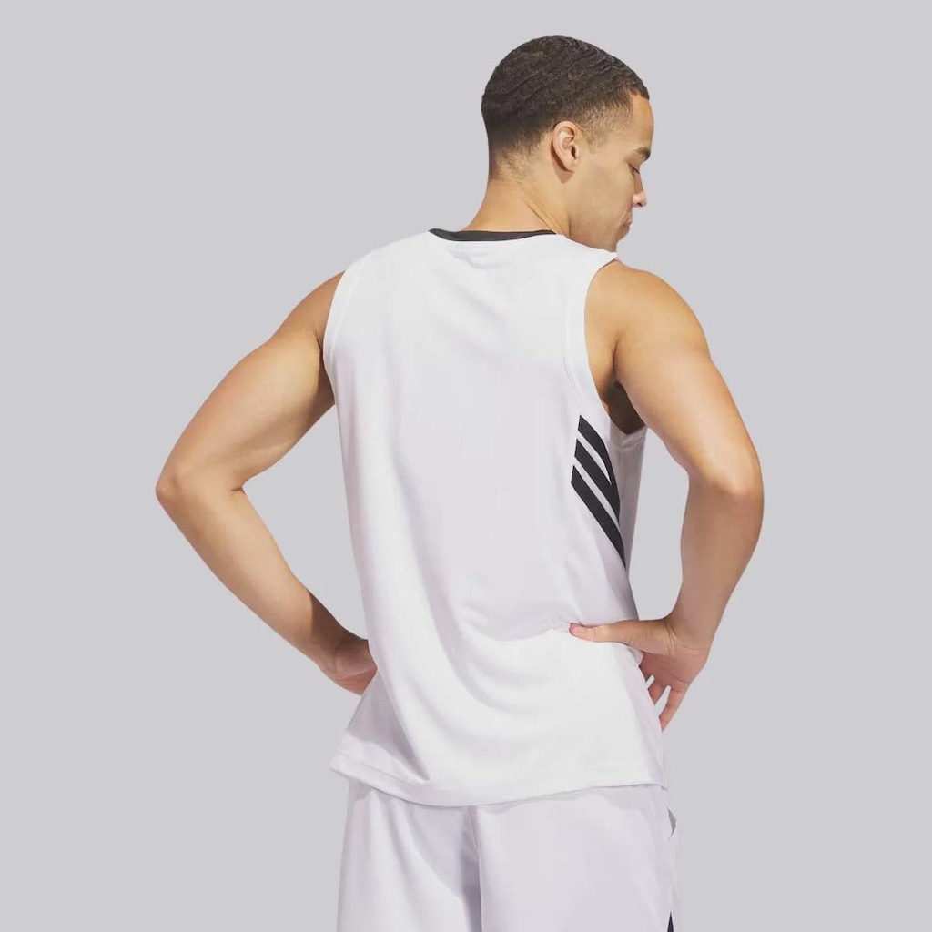 Imagem 2 do produto Camiseta Regata Adidas 3stripes Basketball Legends - Masculina