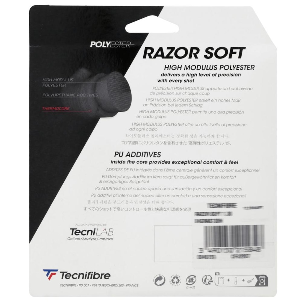 Imagem 3 do produto Corda Tecnifibre Razor Soft 17 1.25mm Set Individual