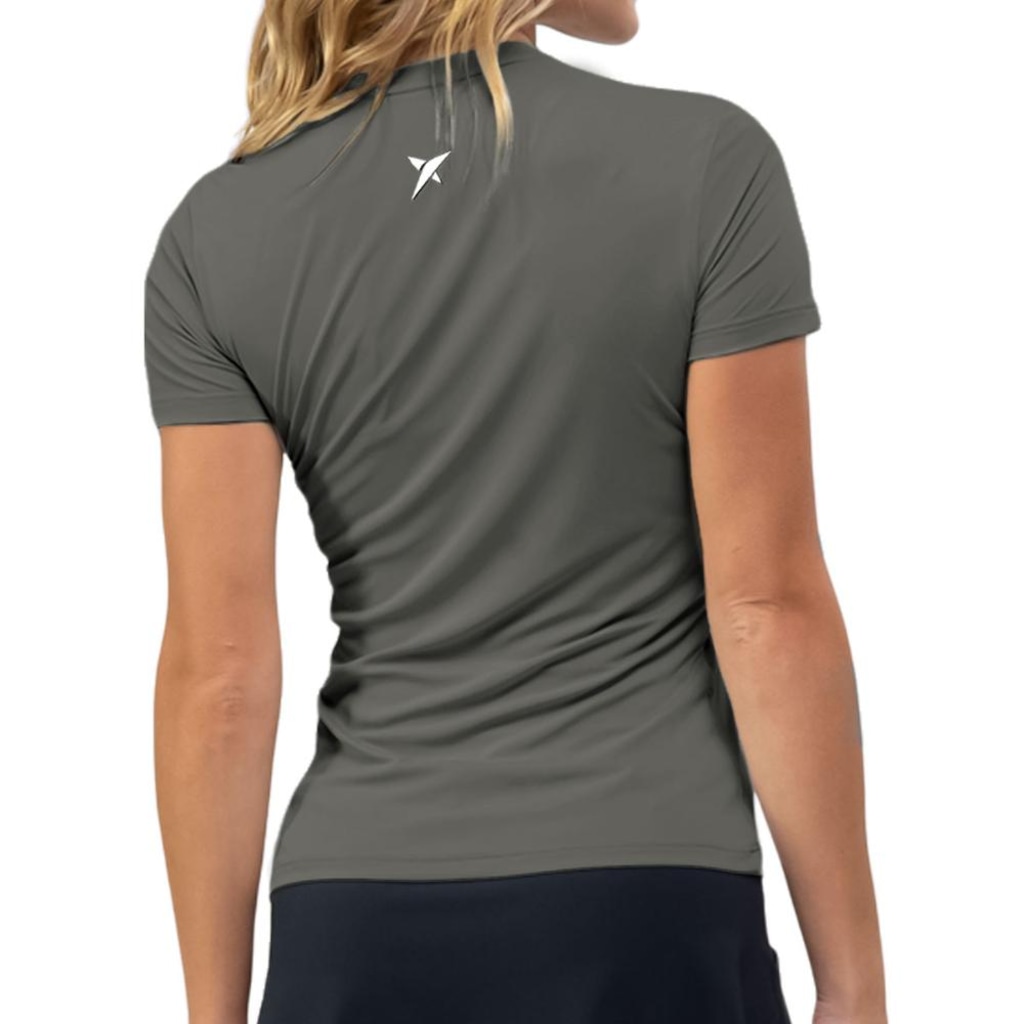 Imagem 4 do produto Camiseta Drop Shot Baby Look Logo - Feminina
