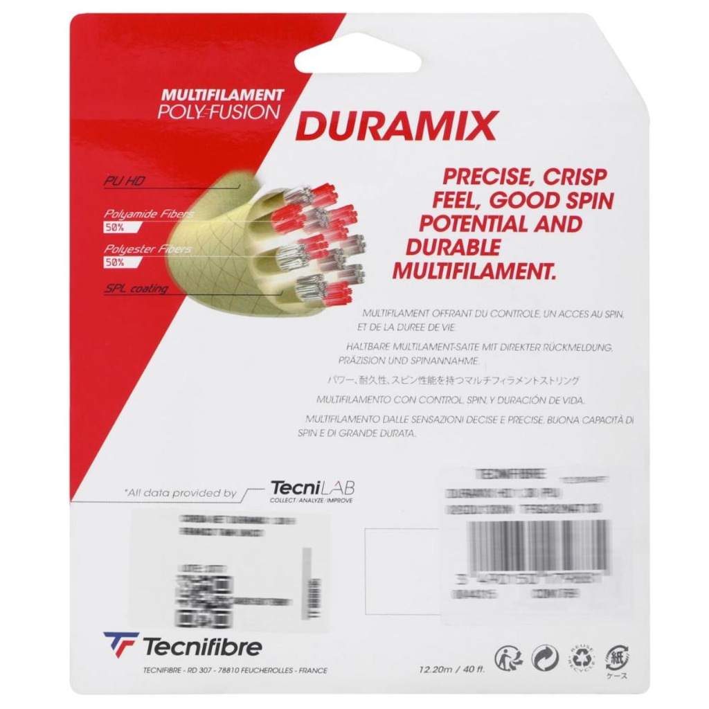 Imagem 3 do produto Corda Tecnifibre Duramix 16 1.30mm Set Individual