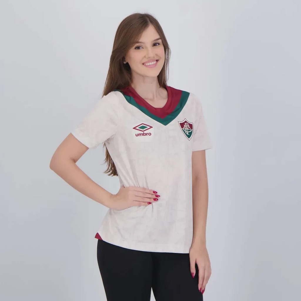 Imagem 4 do produto Camisa do Fluminense Umbro III 2024 7 André - Feminina