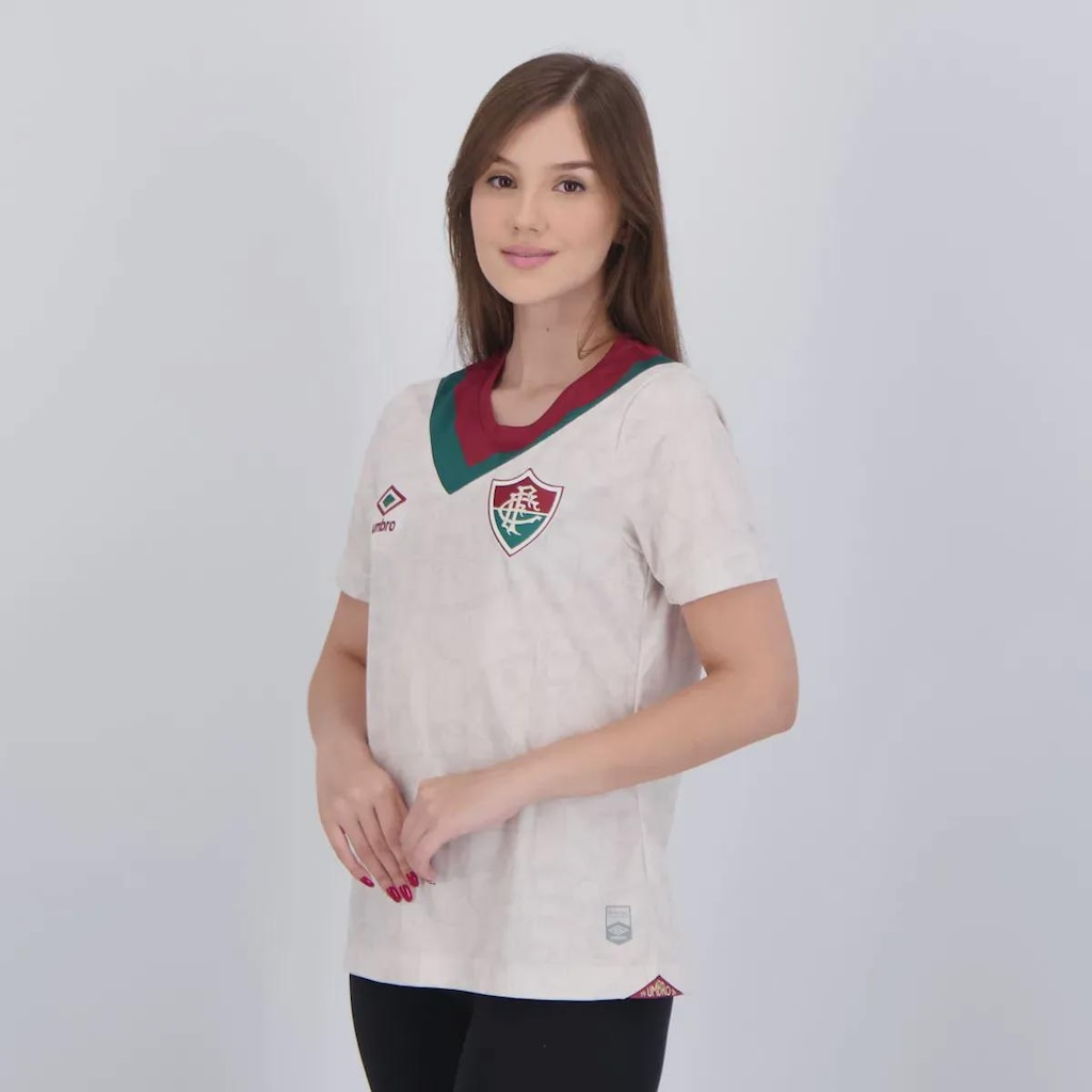 Imagem 5 do produto Camisa do Fluminense Umbro III 2024 7 André - Feminina