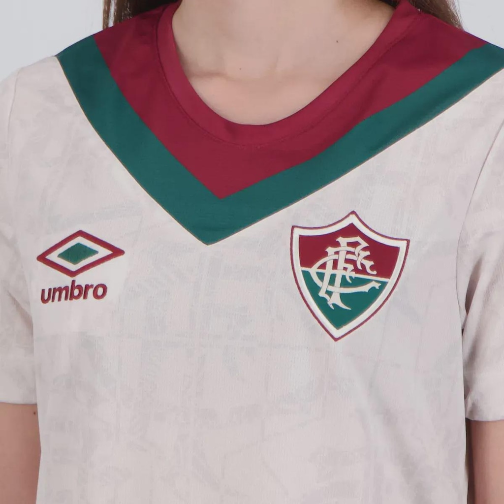Imagem 3 do produto Camisa do Fluminense Umbro III 2024 7 André - Feminina