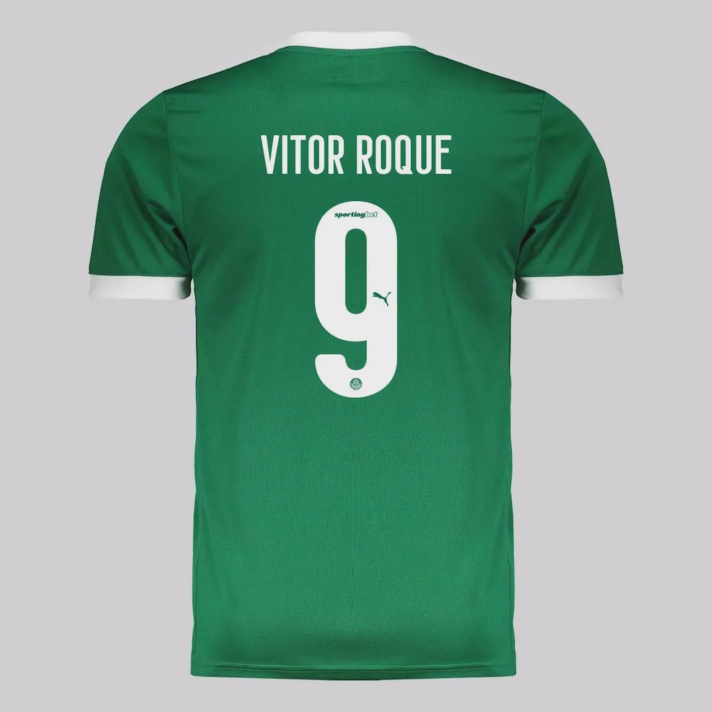 Camisa do Palmeiras Puma I 2025 9 Vitor Roque - Masculina