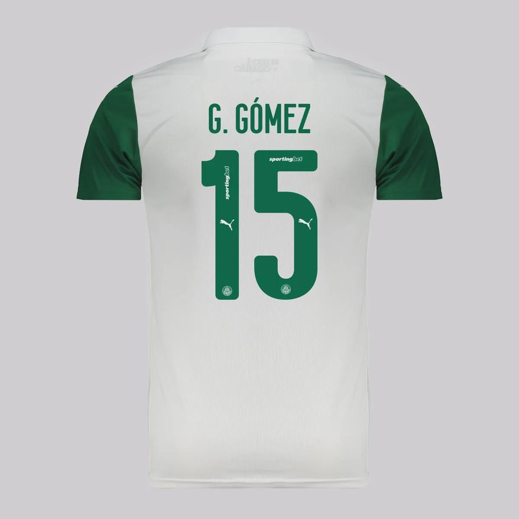 Camisa do Palmeiras Puma II 2025 15 G. Gómez - Masculina