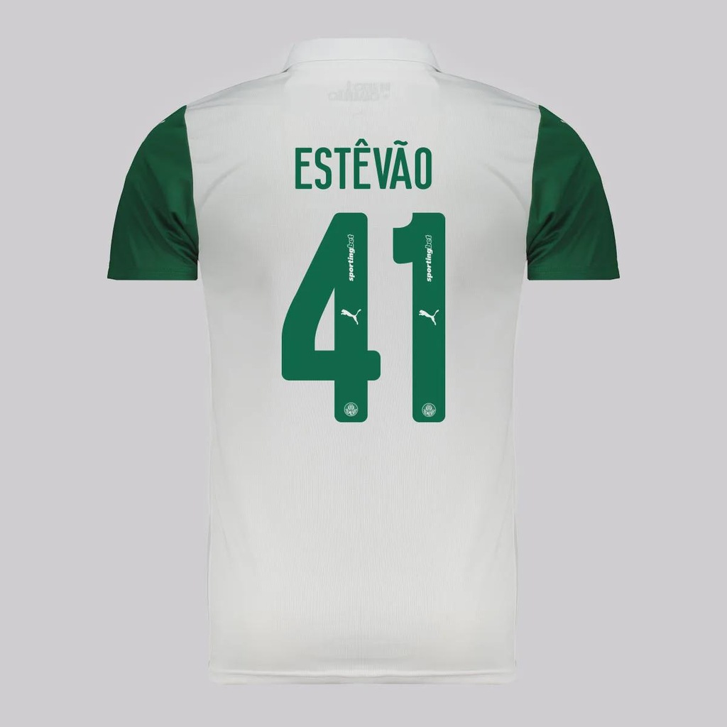 Camisa do Palmeiras Puma II 2025 41 Estêvão - Masculina