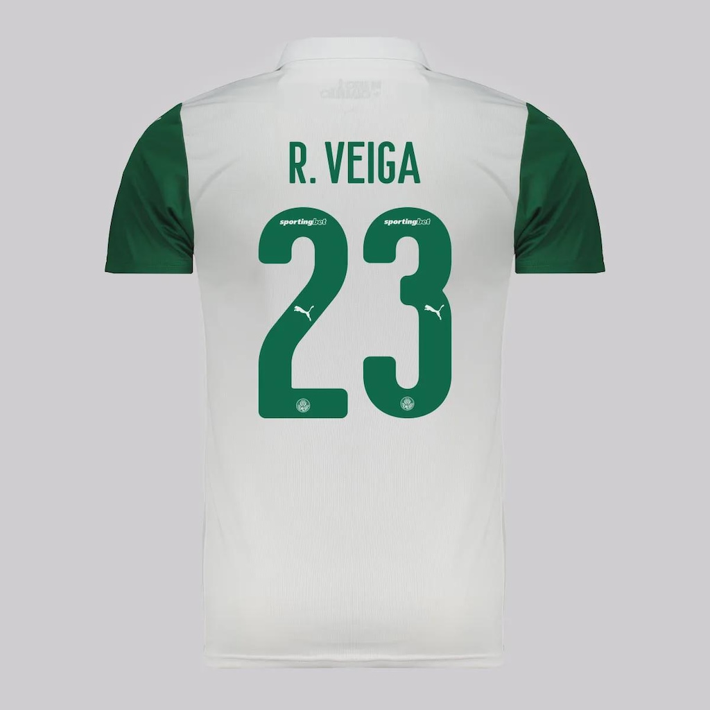 Camisa do Palmeiras Puma II 2025 23 R. Veiga - Masculina