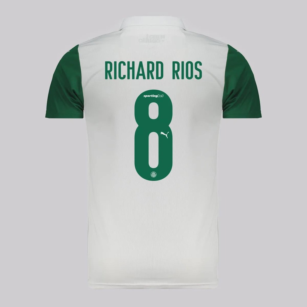 Camisa do Palmeiras Puma II 2025 8 Richard Rios - Masculina
