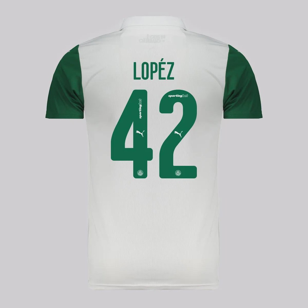 Camisa do Palmeiras Puma II 2025 42 F. López - Masculina