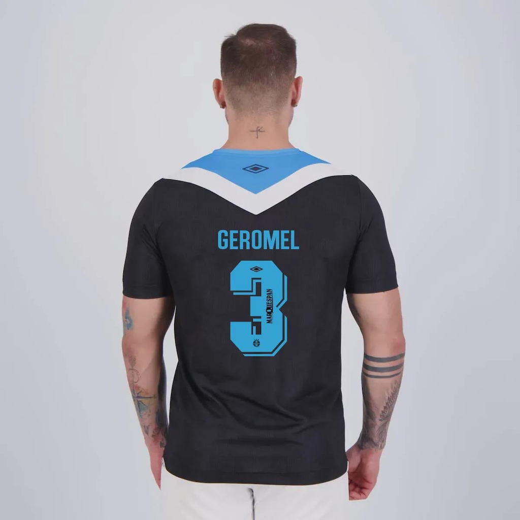 Camisa do Grêmio Umbro III 2024 3 Geromel - Masculina