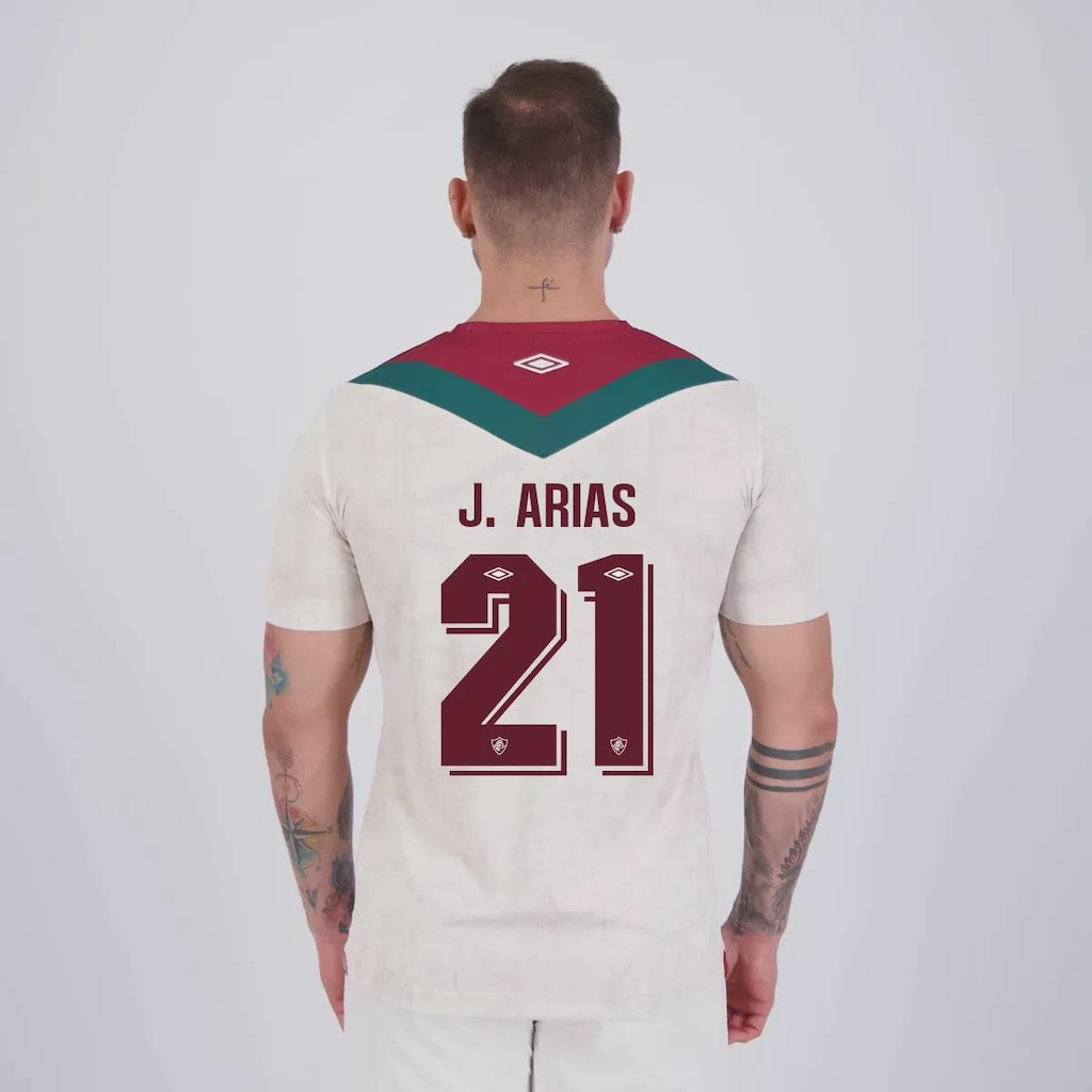 Camisa do Fluminense Umbro III 2024 21 J. Arias - Masculina
