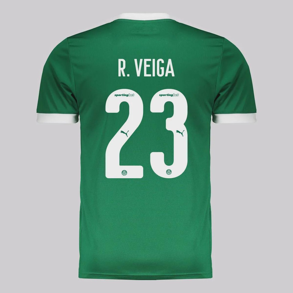 Camisa do Palmeiras Puma I 2025 23 R. Veiga - Masculina