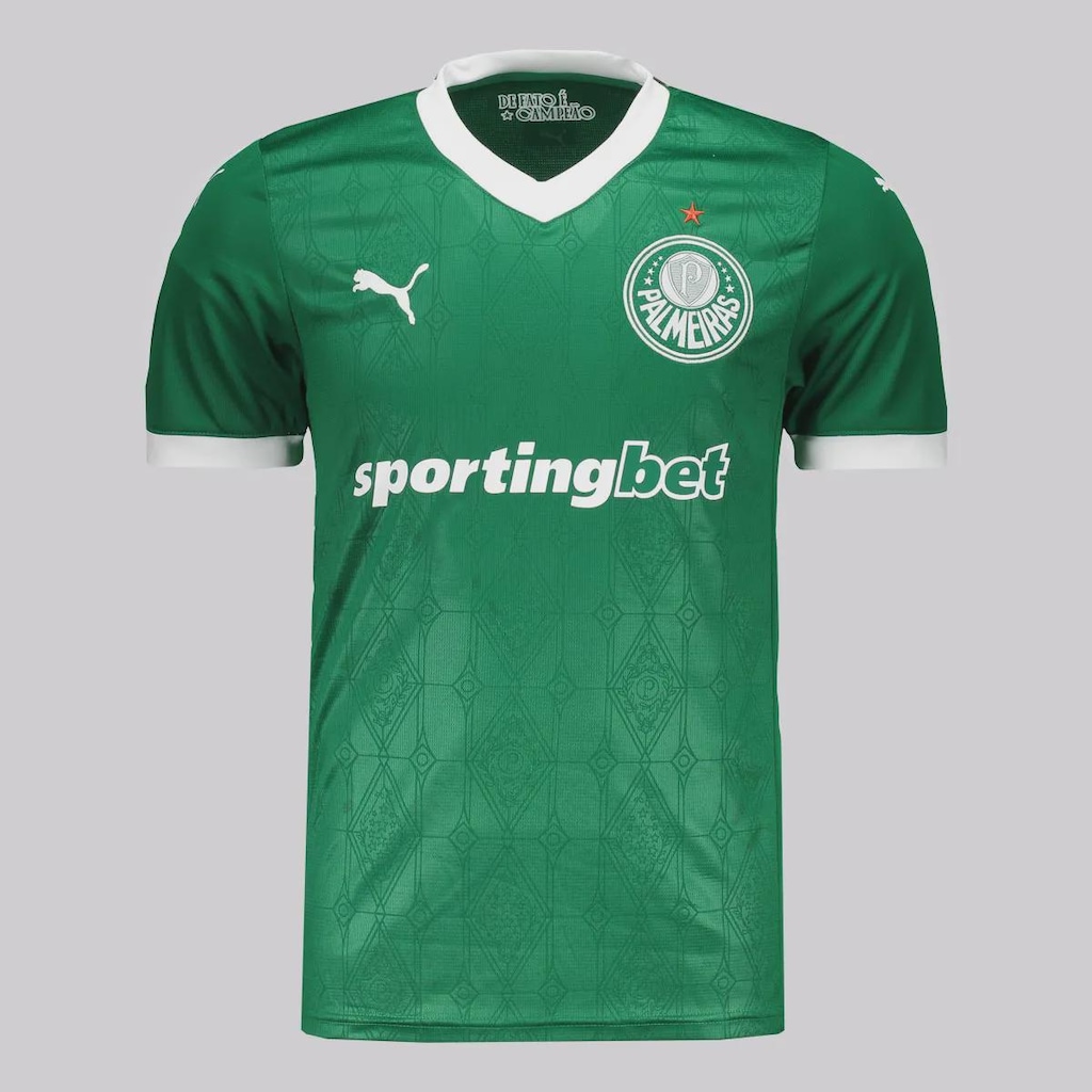 Imagem 2 do produto Camisa do Palmeiras Puma I 2025 41 Estêvão - Masculina