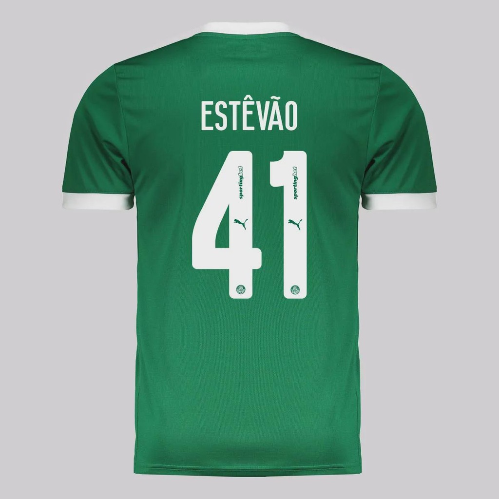 Camisa do Palmeiras Puma I 2025 41 Estêvão - Masculina