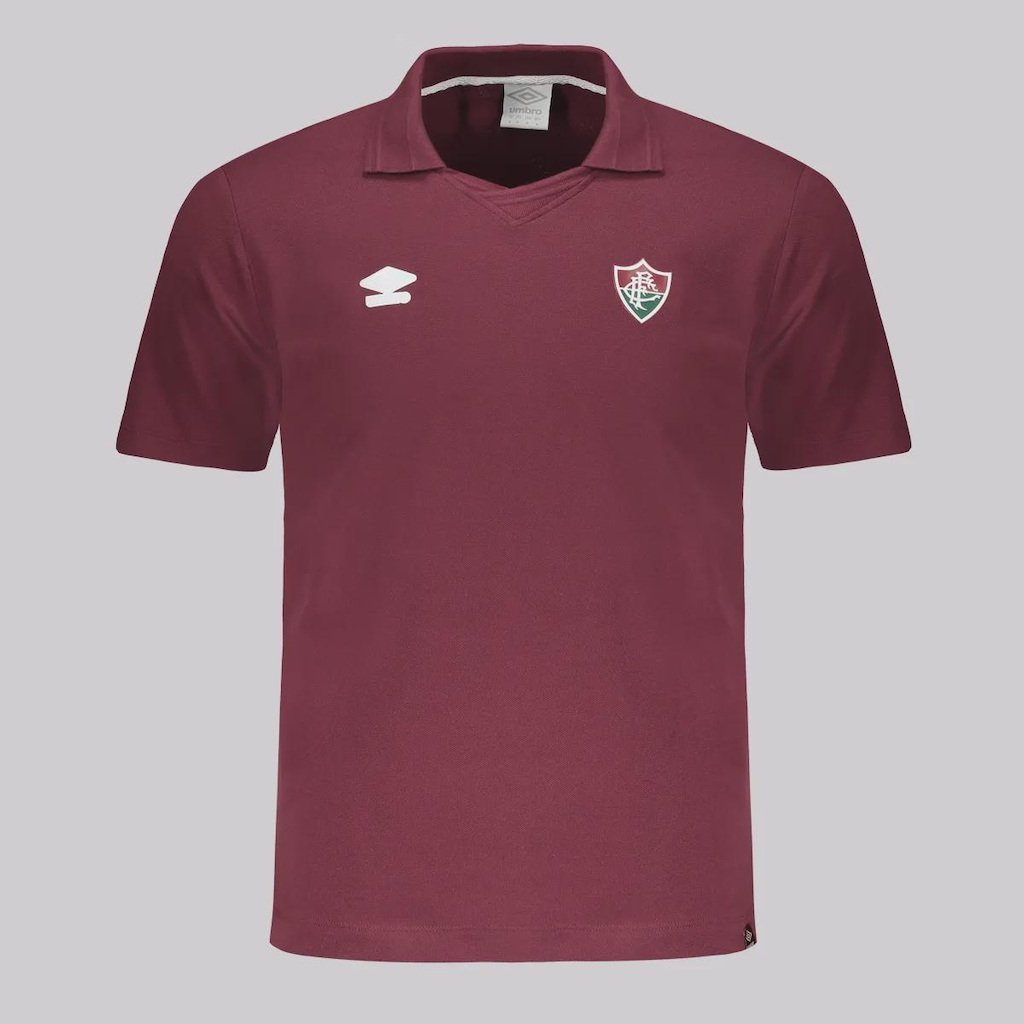 Camisa Polo do Fluminense Umbro Viagem 2025 - Masculina