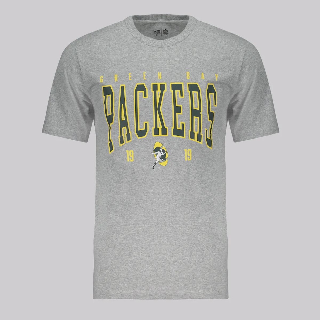 Camiseta New Era NFL Green Bay Packers Core - Masculina