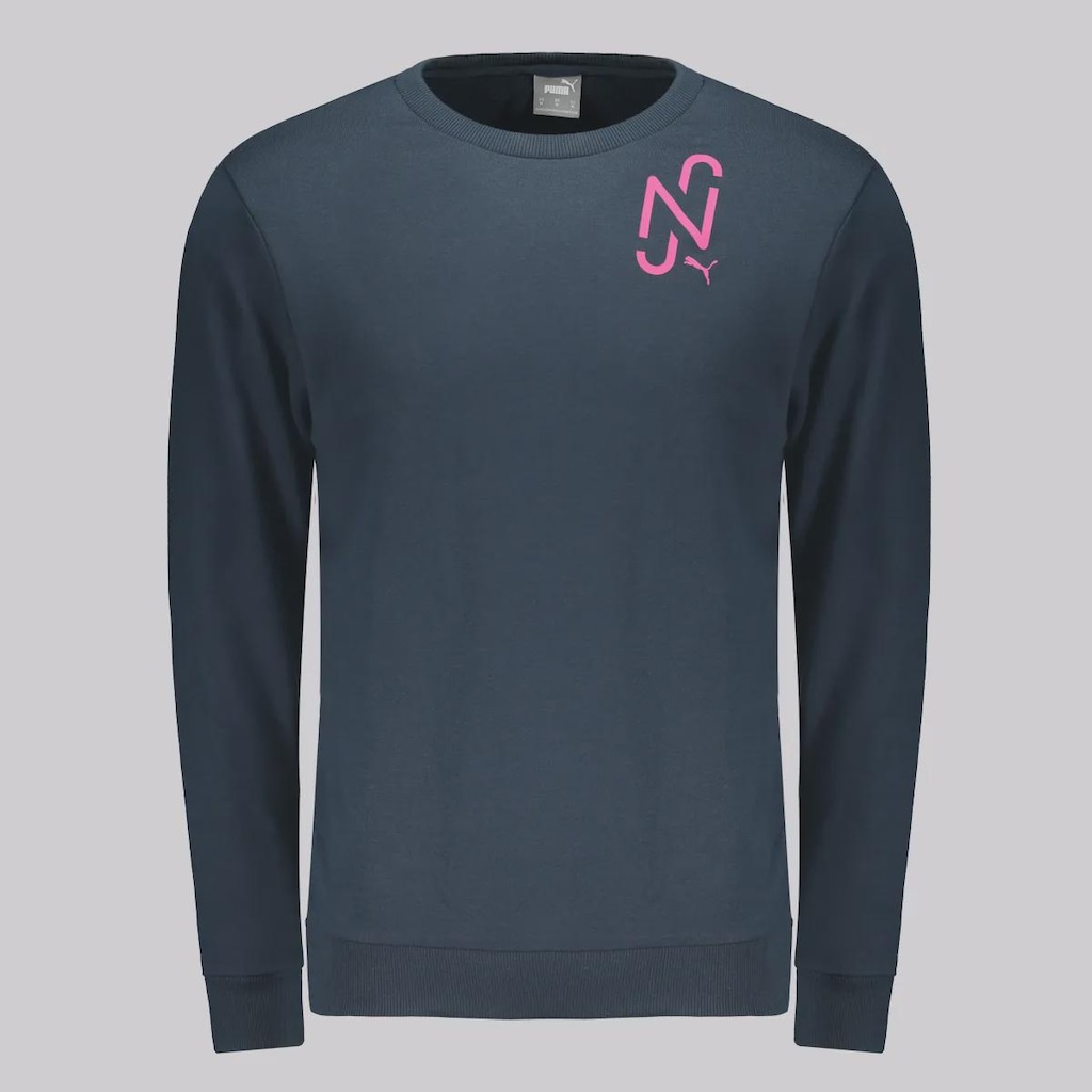 Blusão de Moletom Puma sem Capuz Neymar Jr Crew Sweat - Masculino