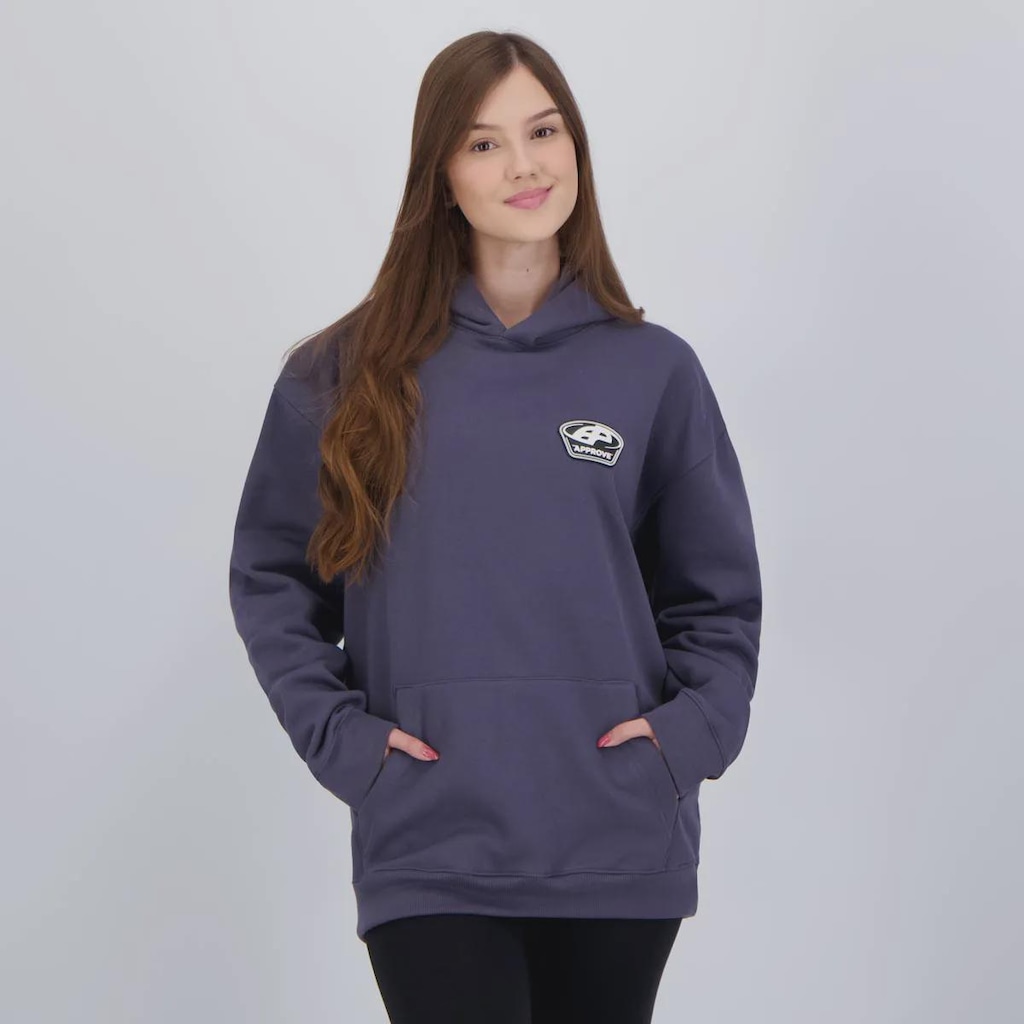 Blusão de Moletom Approve com Capuz Advance - Feminino