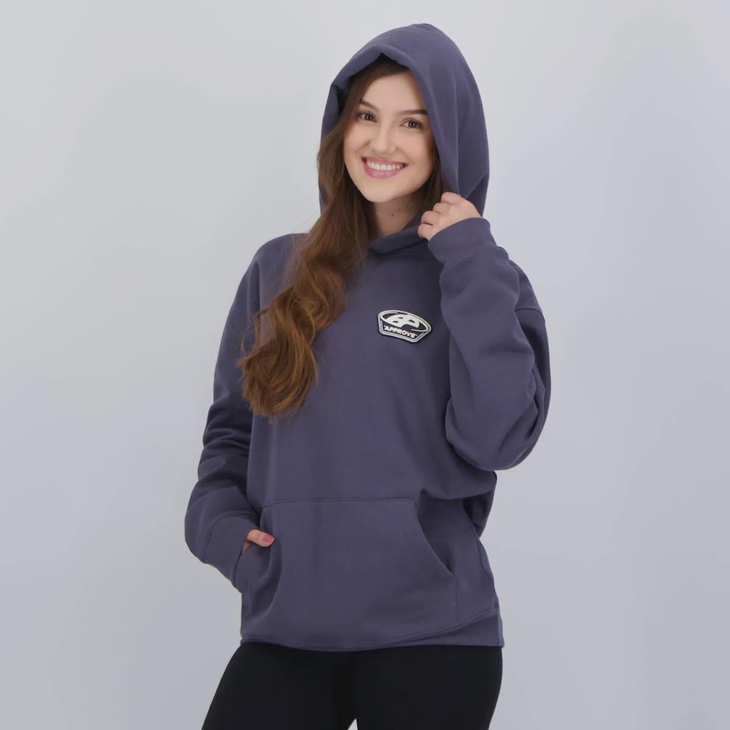 Imagem 3 do produto Blusão de Moletom Approve com Capuz Advance - Feminino