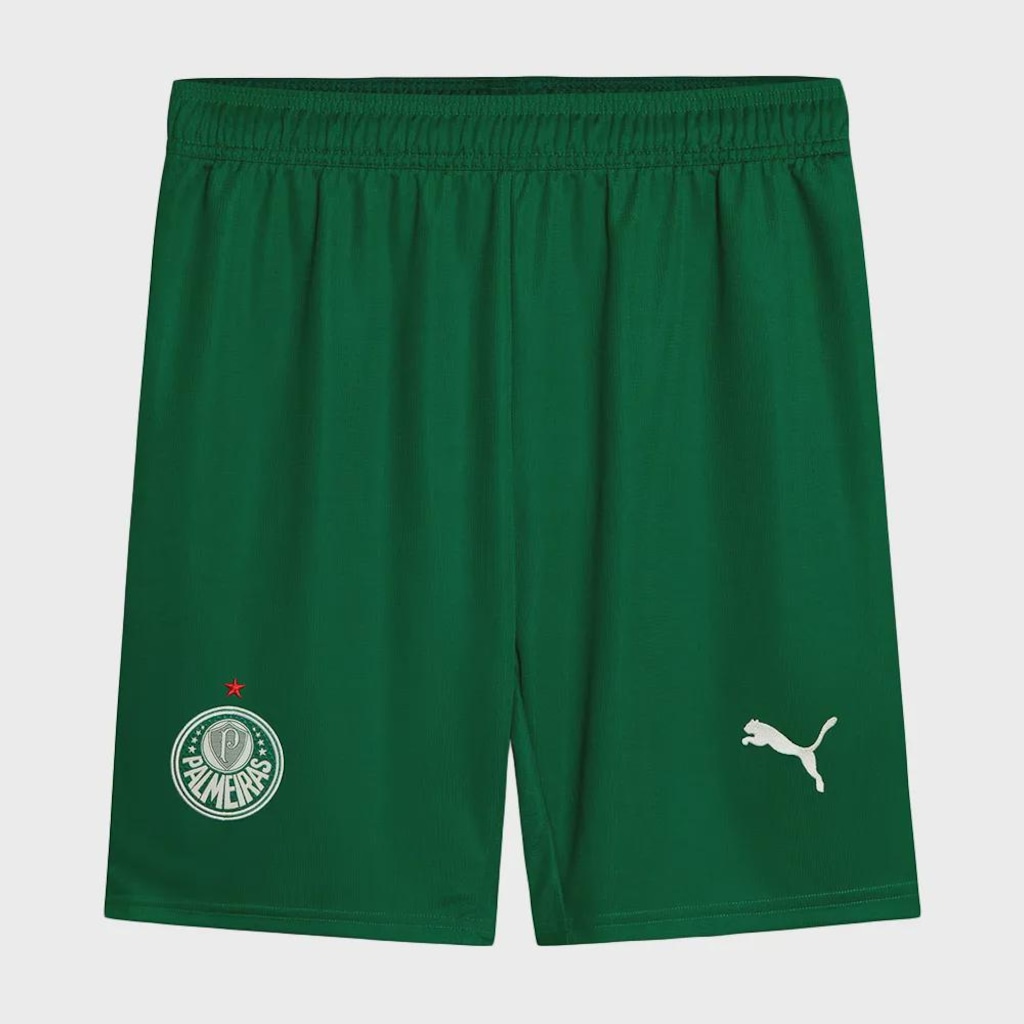Calção do Palmeiras Puma II 2025 Torcedor - Masculino