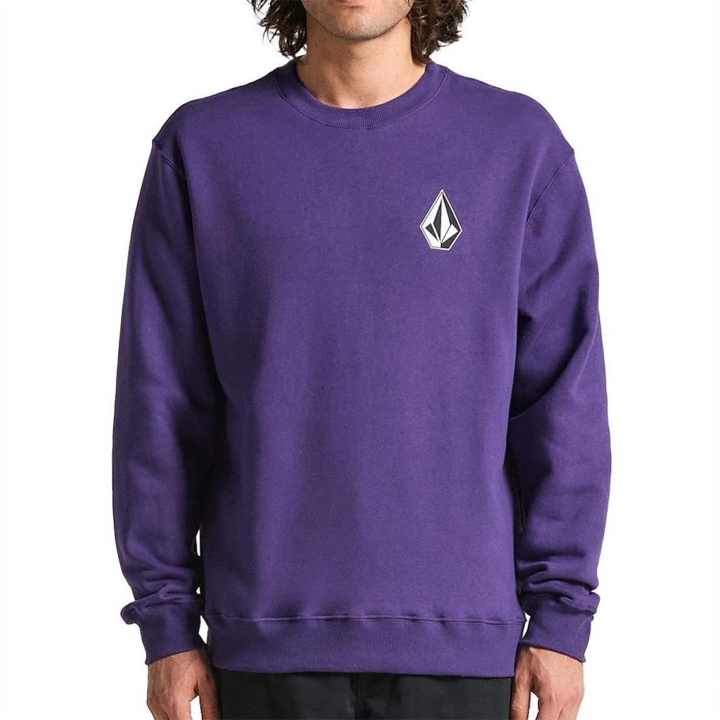 Blusão de Moletom Volcom Iconic Stone - Masculino