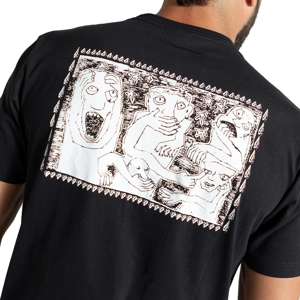 Imagem 4 do produto Camiseta Volcom Crazybal - Masculina