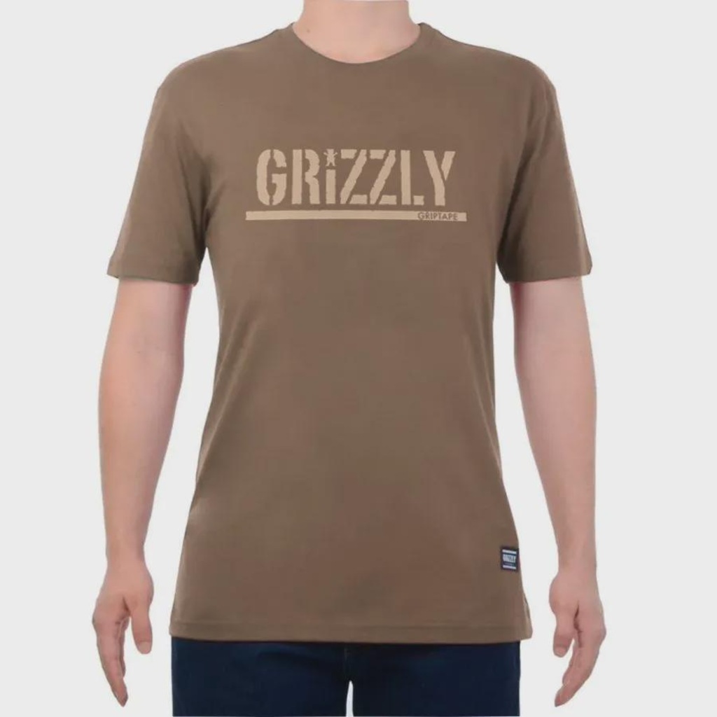 Camiseta Grizzly OG Stamp Tee - Masculina
